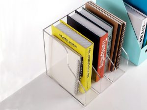 Boîte de rangement bureau plexiglass